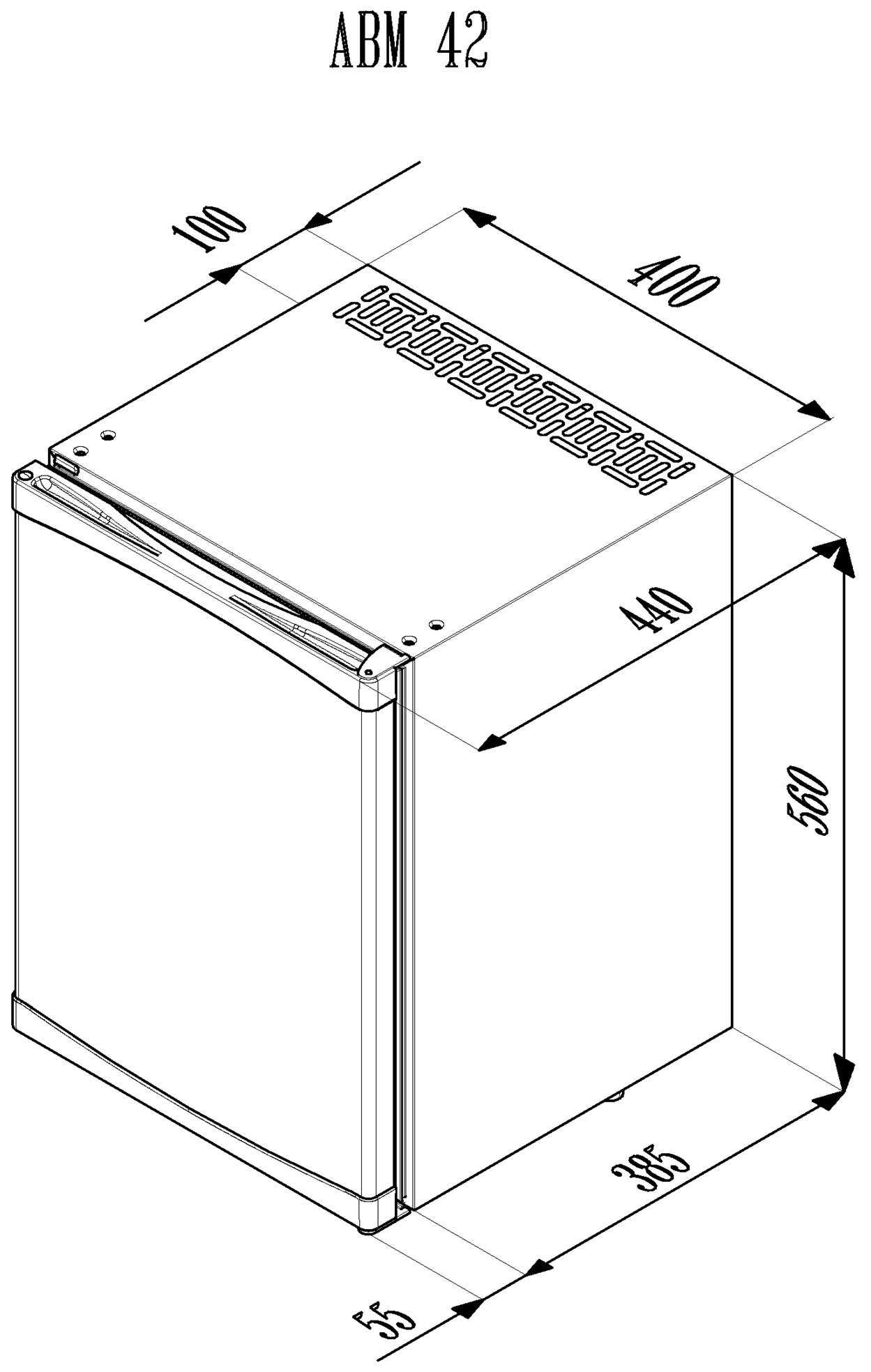 Холодильник Smeg abm32