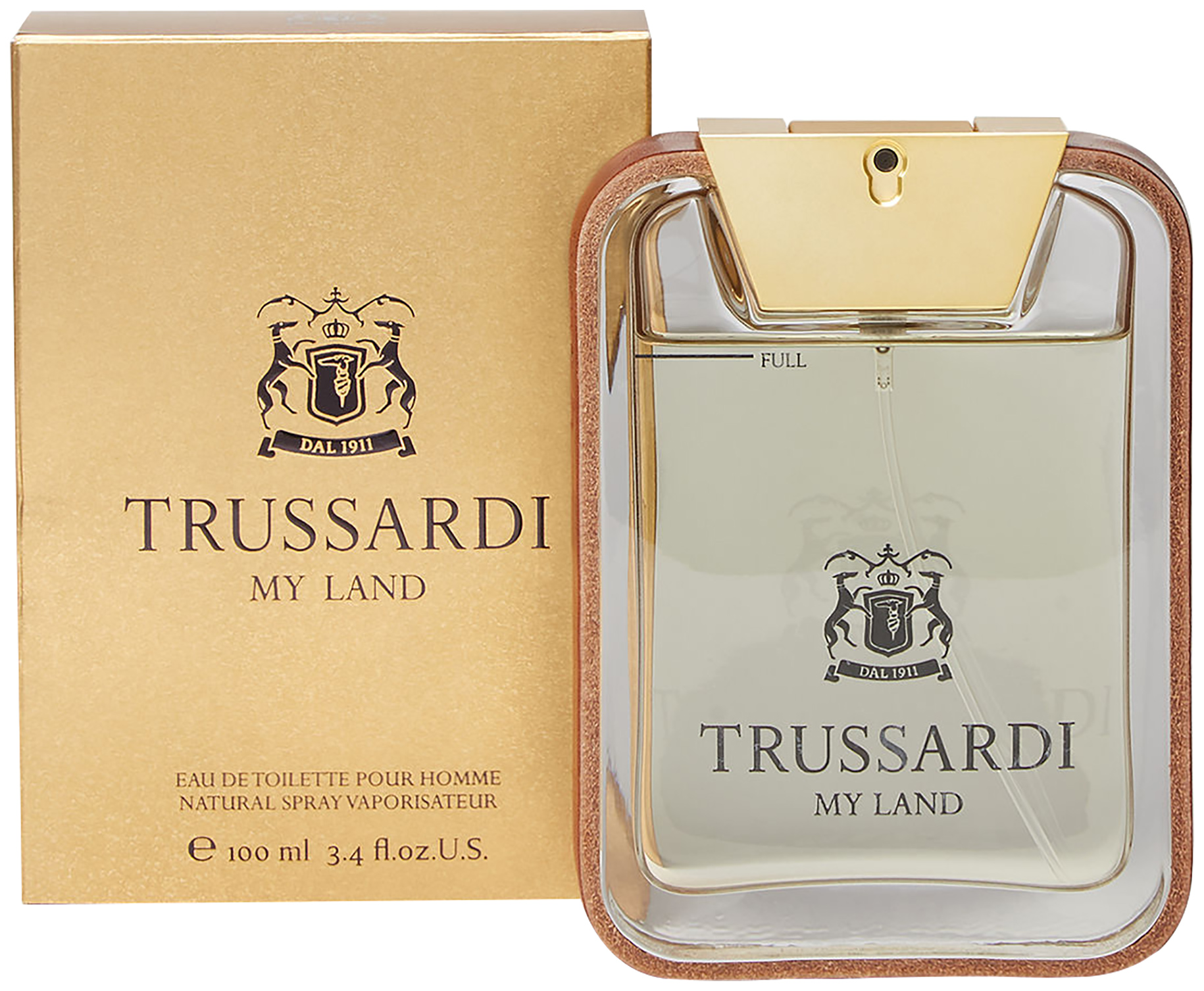 Купить туалетная вода Trussardi My Land 100 мл, цены на Мегамаркет |  Артикул: 100023979178