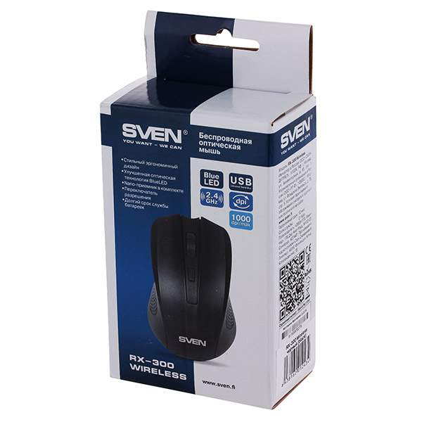 Sven rx 300 wireless. Мышь Sven RX-300 Wireless. Мышь беспроводная Sven RX-300, черный. Мышь Sven RX-300 Black USB. Sven RX-300 Wireless черная.