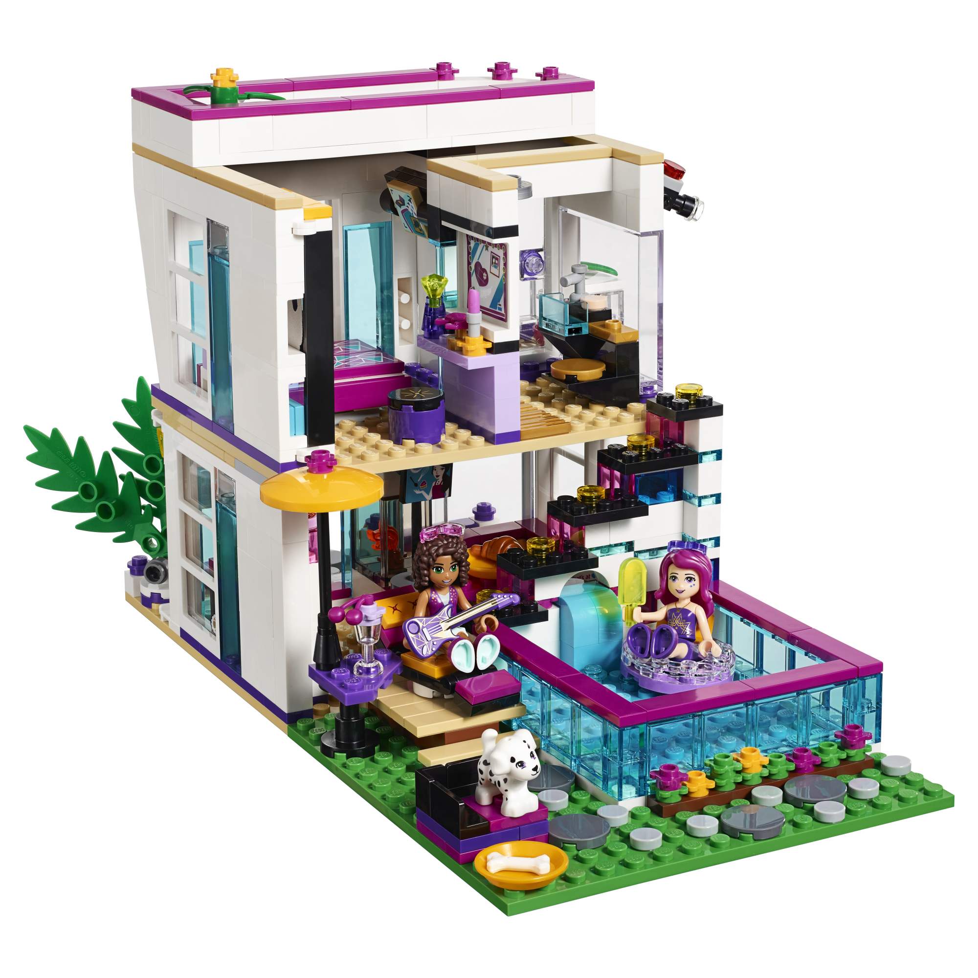 Конструктор LEGO Friends Поп-звезда: дом Ливи (41135) - отзывы покупателей  на Мегамаркет