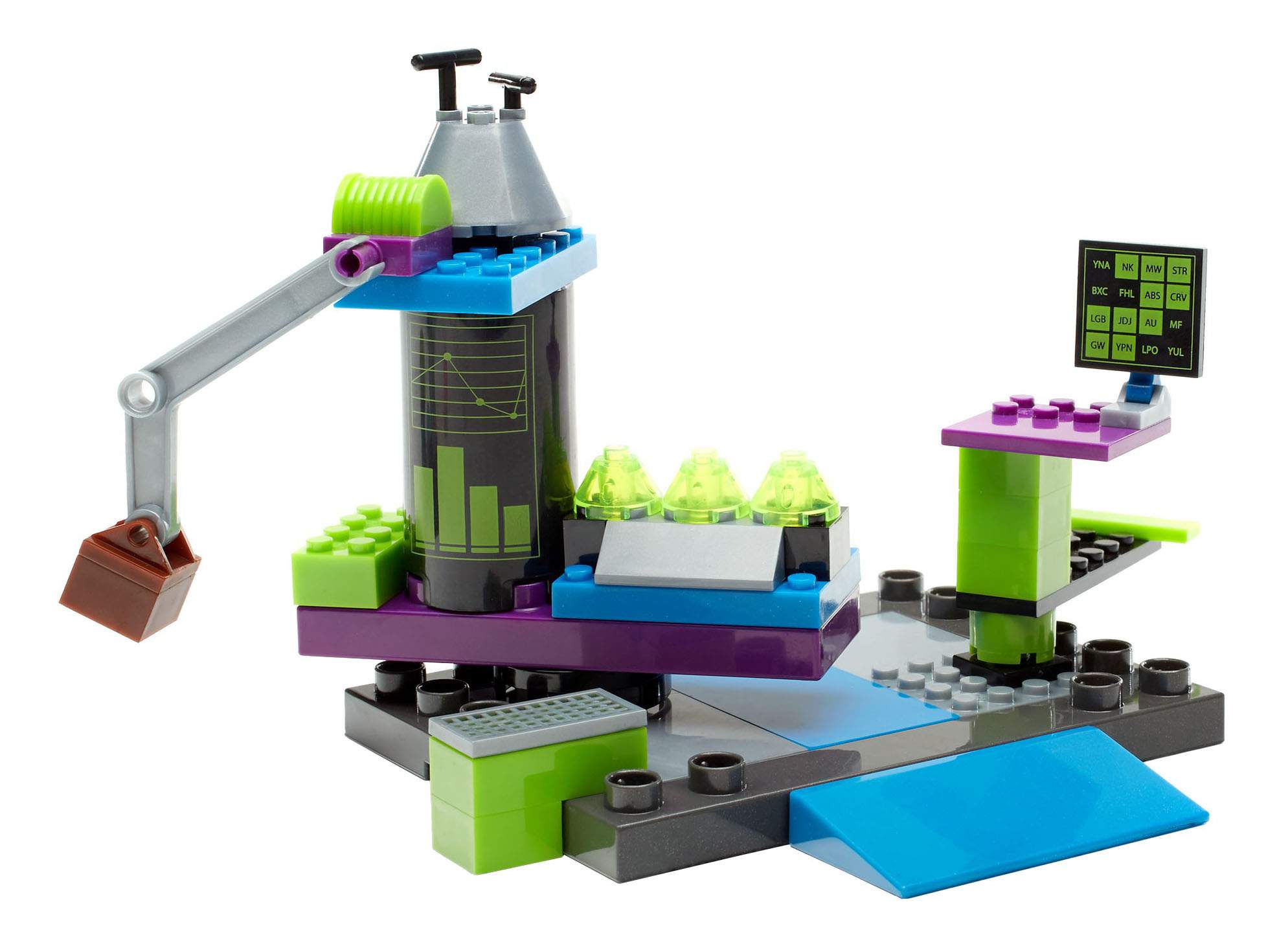 Платформы конструкторы. Конструктор завод. Mega Bloks Neo Shifters
