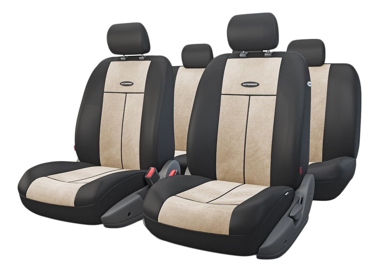 Купить комплект чехлов на сиденья Autoprofi TT-902V BK/L.BE, цены на Мегамаркет | Артикул: 100000400379