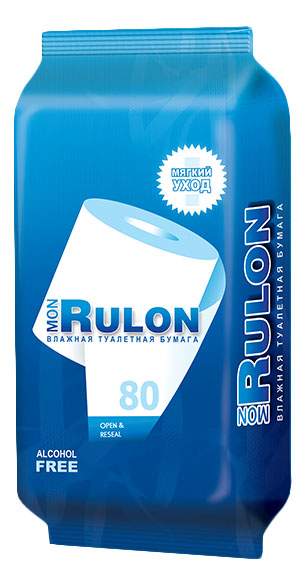 Купить туалетная бумага Mon rulon влажная 80 шт., цены в Москве на Мегамаркет | Артикул: 100002567079 - Всё для походов