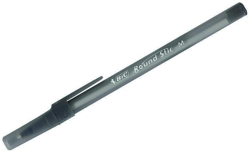 Ручка шариковая BIC Round Stic M Simply черный