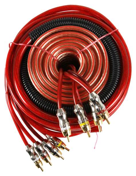 Комплект проводов для подключения автоакустики Supra SAK-4.40 - купить ...