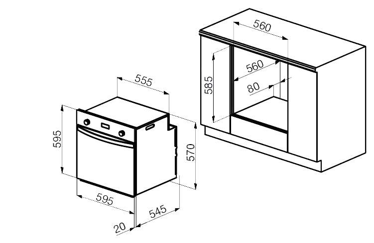 Газовый духовой шкаф korting ogg 742 crsn