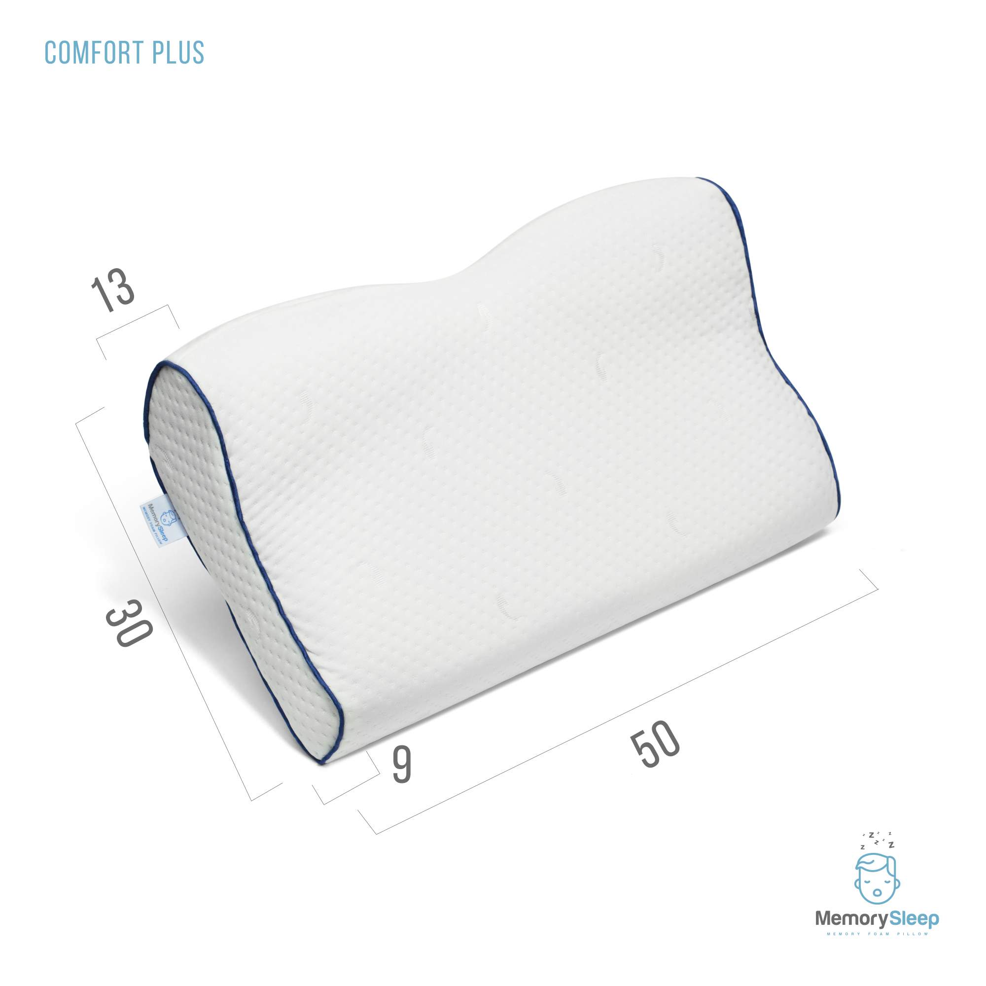 Ортопедическая подушка с эффектом памяти MemorySleep Comfort Plus Air