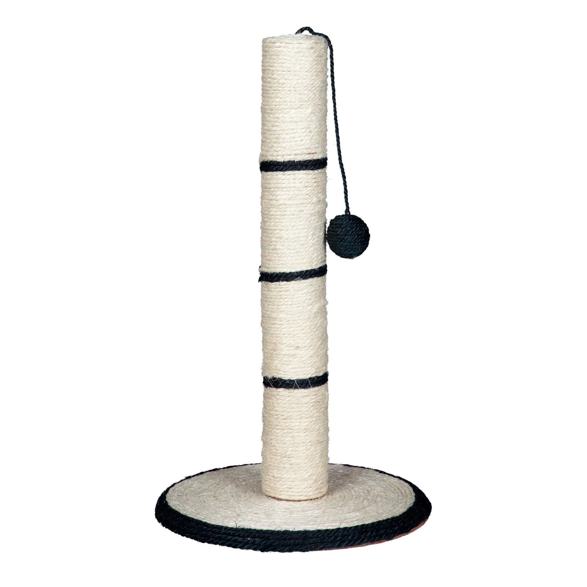 Когтеточка TRIXIE, на подставке с мячиком на веревке, в ассортименте, 64 см