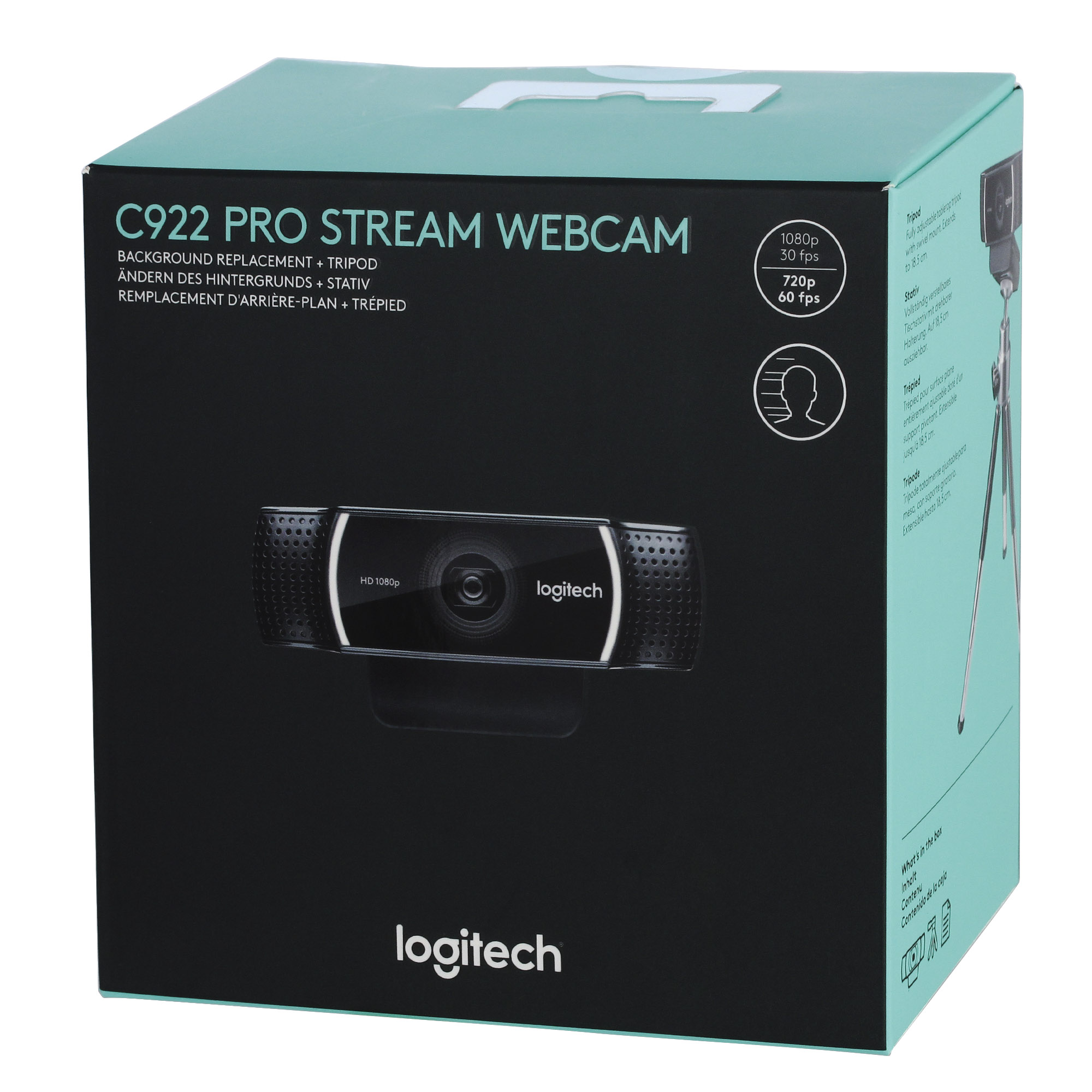 Web-камера Logitech C922 Pro Stream Webcam (960-001088)