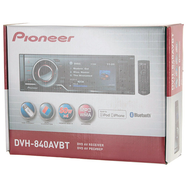 Автомагнитола pioneer dvh 840avbt инструкция