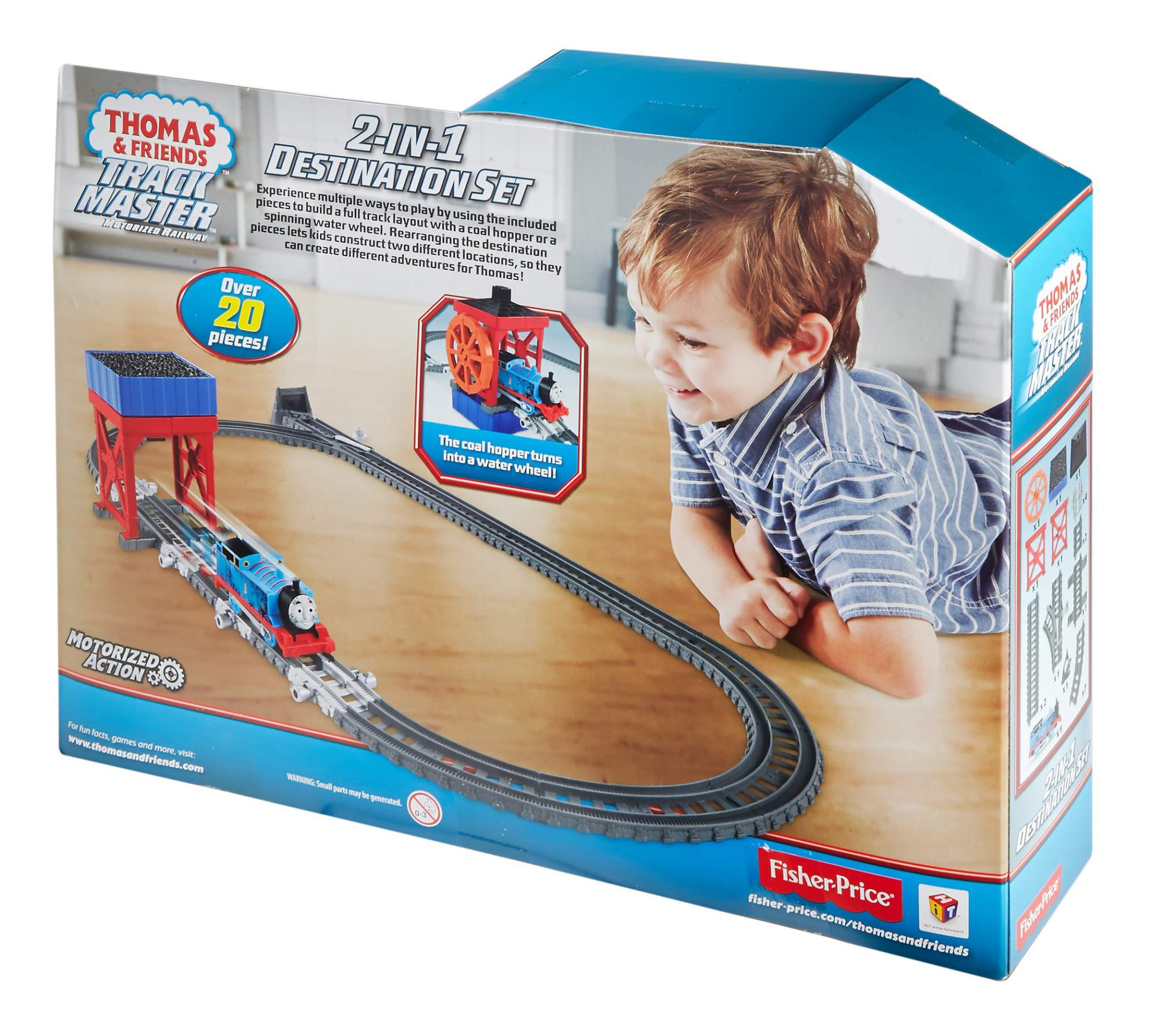 Железная дорога Fisher-Price Thomas & Friends Угольный бункер/водяное колесо  DVF71 – купить в Москве, цены в интернет-магазинах на Мегамаркет