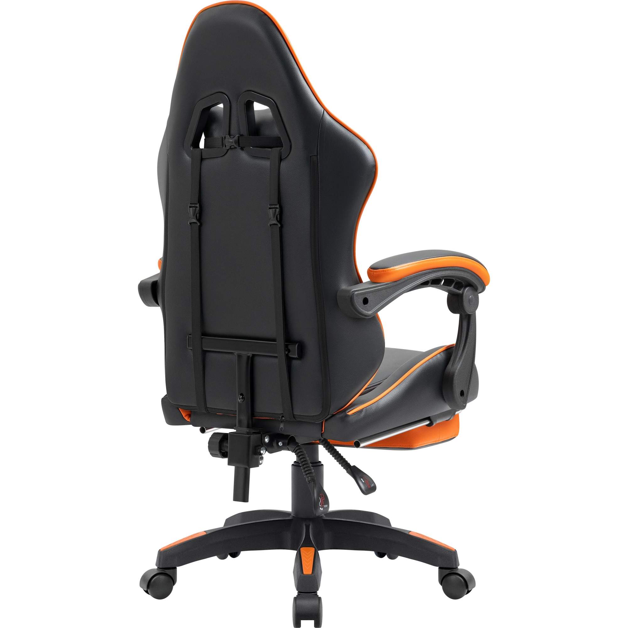 Кресло игровое Defender Sorang с подножкой, полиуретан, класс 4, черно .