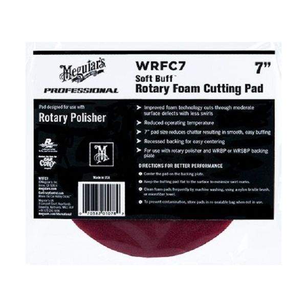 Полировальник жесткий поролоновый Rotary Foam Cutting Pad 17.8 см WRFC7
