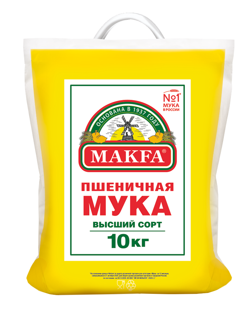 Мука Makfa пшеничная, высший сорт, 10 кг - купить в Мегамаркет Екб, цена на Мегамаркет