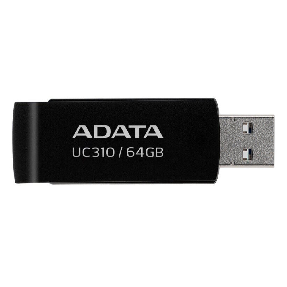 Флэш-накопитель Adata USB3, 64GB, 64GB UC310-64G-RBK, купить в Москве, цены в интернет-магазинах на Мегамаркет