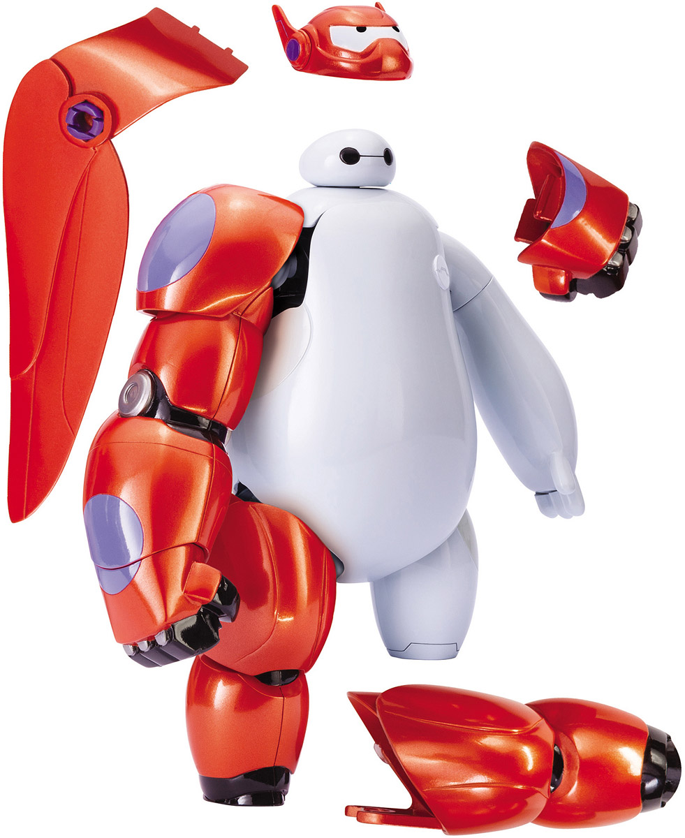 Big Hero 6 38700 Биг Хиро 6 Набор фигурки Бэймакса с комплектом  одежды-брони – купить в Москве, цены в интернет-магазинах на Мегамаркет