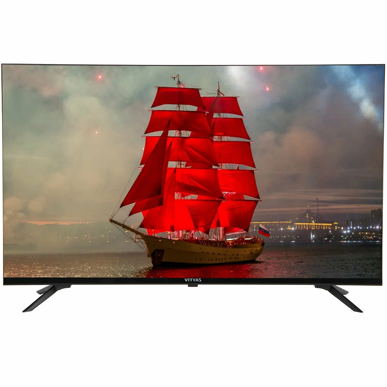 Телевизор ВИТЯЗЬ 43LU1218, 43"(109 см), UHD 4K, купить в Москве, цены в интернет-магазинах на Мегамаркет