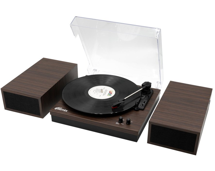 ПроИграватель виниловых пластинок Ritmix LP-340B Dark wood - купить в М.видео, цена на Мегамаркет