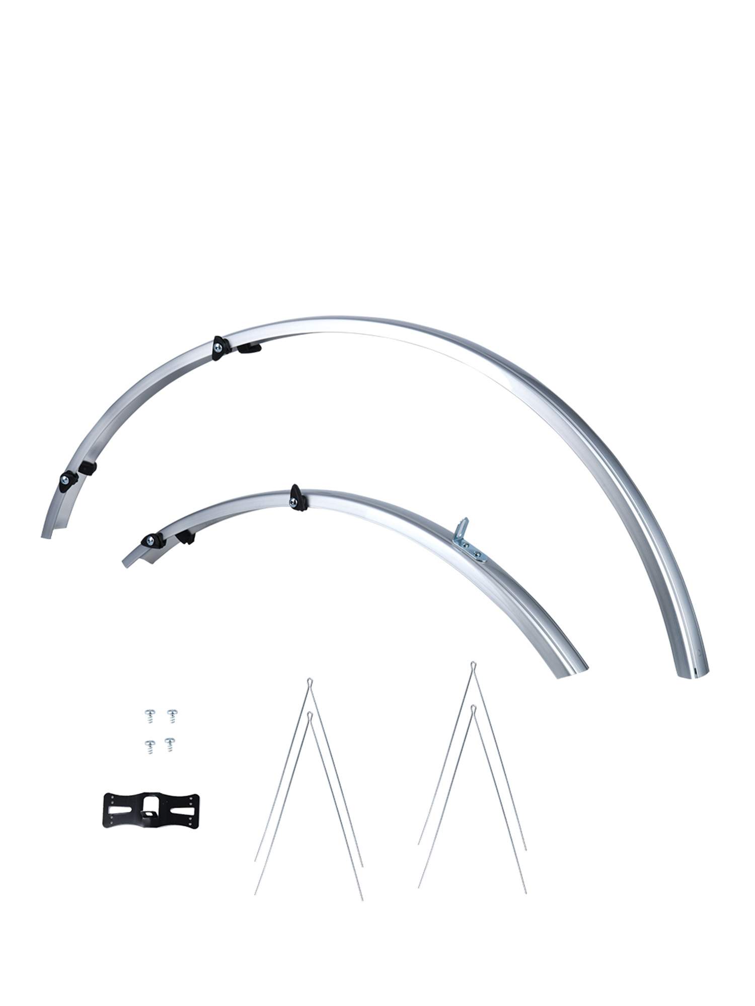 Silver mudguards discount