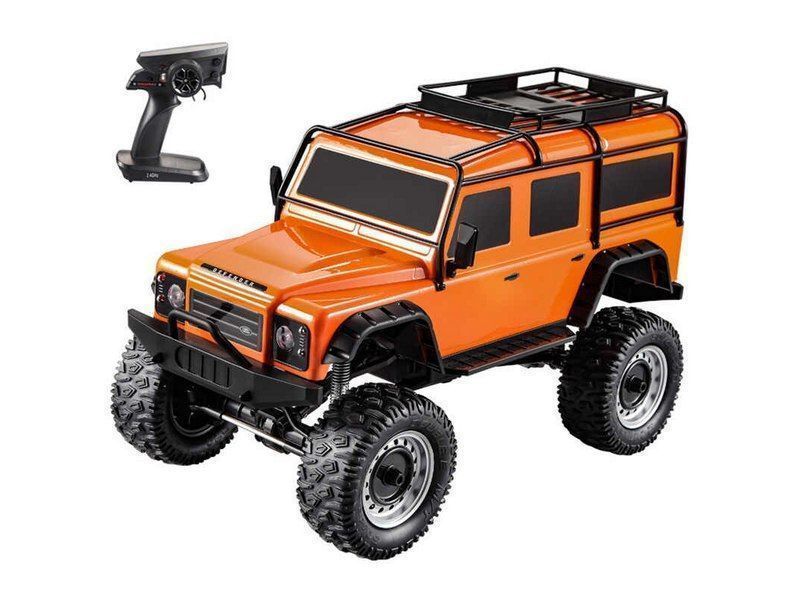 Купить радиоуправляемый краулер Double Eagle Land Rover 1:8 4WD 2 4G - E328-003, orange, цены на Мегамаркет