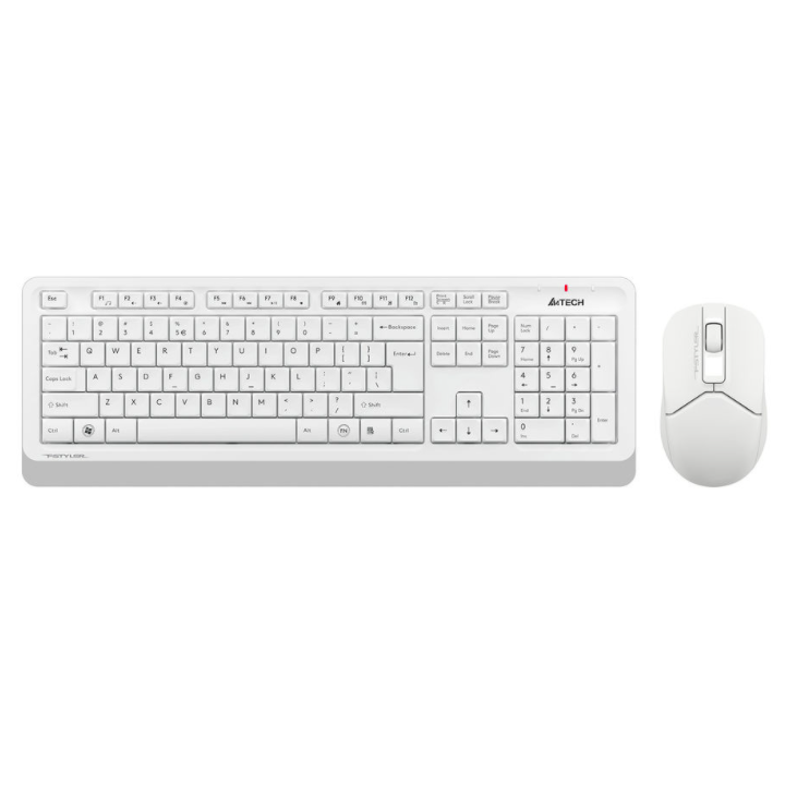 Комплект клавиатура и мышь A4tech Fstyler FG1012 White - купить в Ситилинк, цена на Мегамаркет