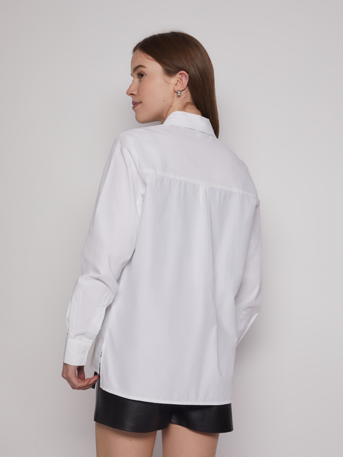 Рубашка женская Zolla 02211117Y023 белая M