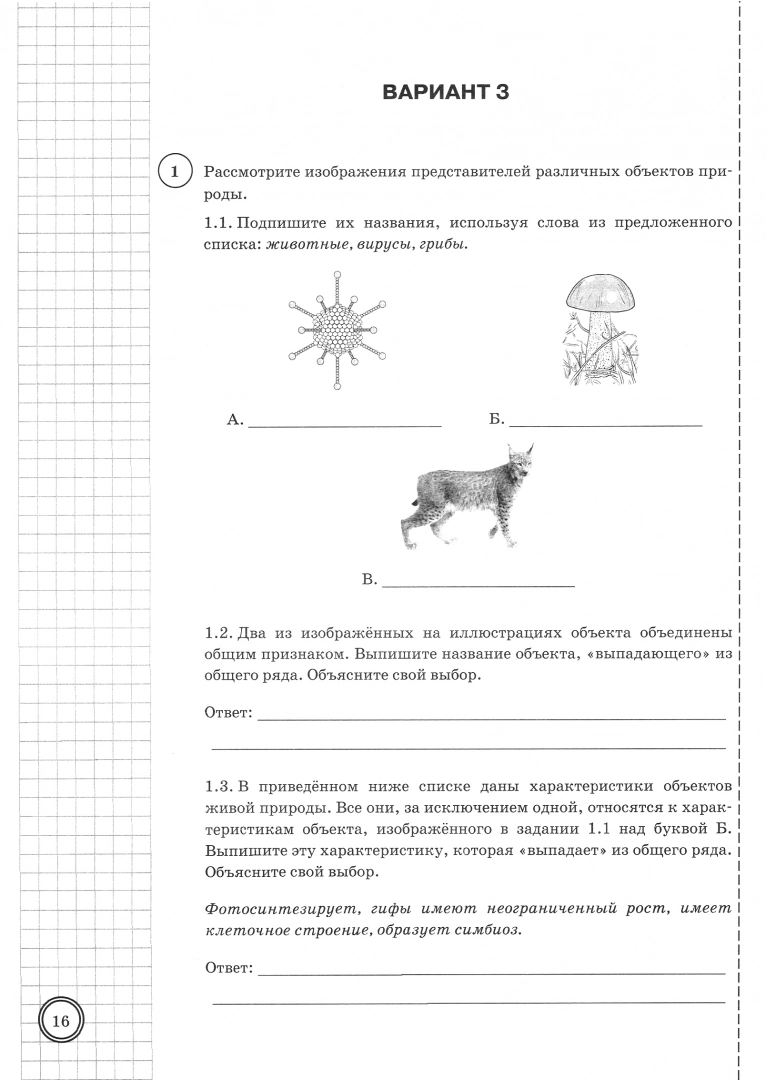 Купить биология 5 класс ВПР типовые задания 10 вариантов Банникова Н.А. и  др., цены на Мегамаркет | Артикул: 100032795418