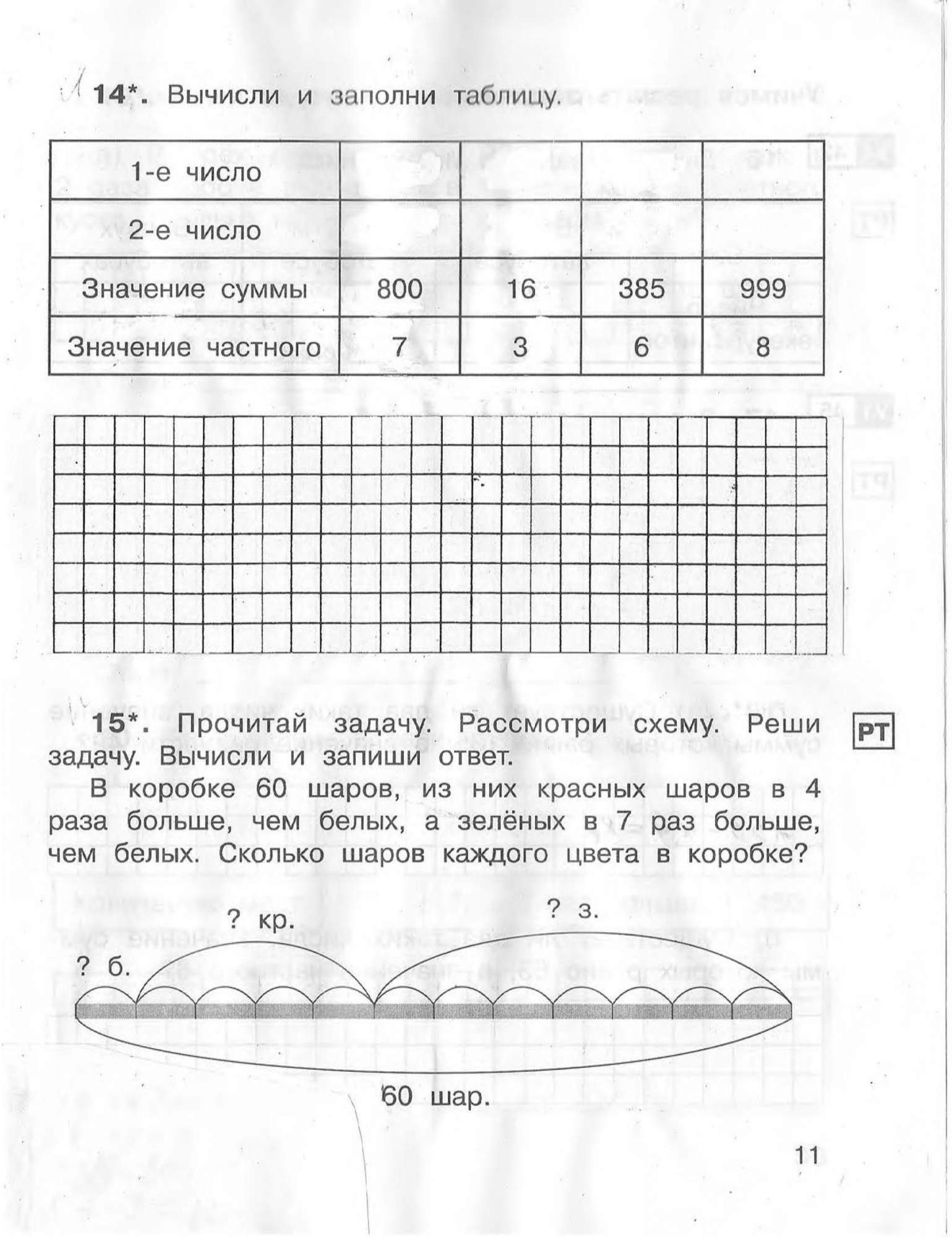 Рабочая тетрадь для самостоятельной работы Математика 4 класс часть 1 в 3  частях ФГОС – купить в Москве, цены в интернет-магазинах на Мегамаркет