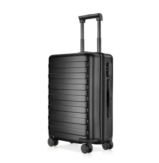 Чемодан унисекс Xiaomi Seven Bar Suitcase черный, 49х36,5х21,5 см - купить в Москве, цены на Мегамаркет | 600017648238