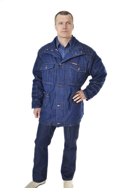 Джинсовая куртка мужская Montana 12030SW синяя 3XL - купить в Москве, цены на Мегамаркет