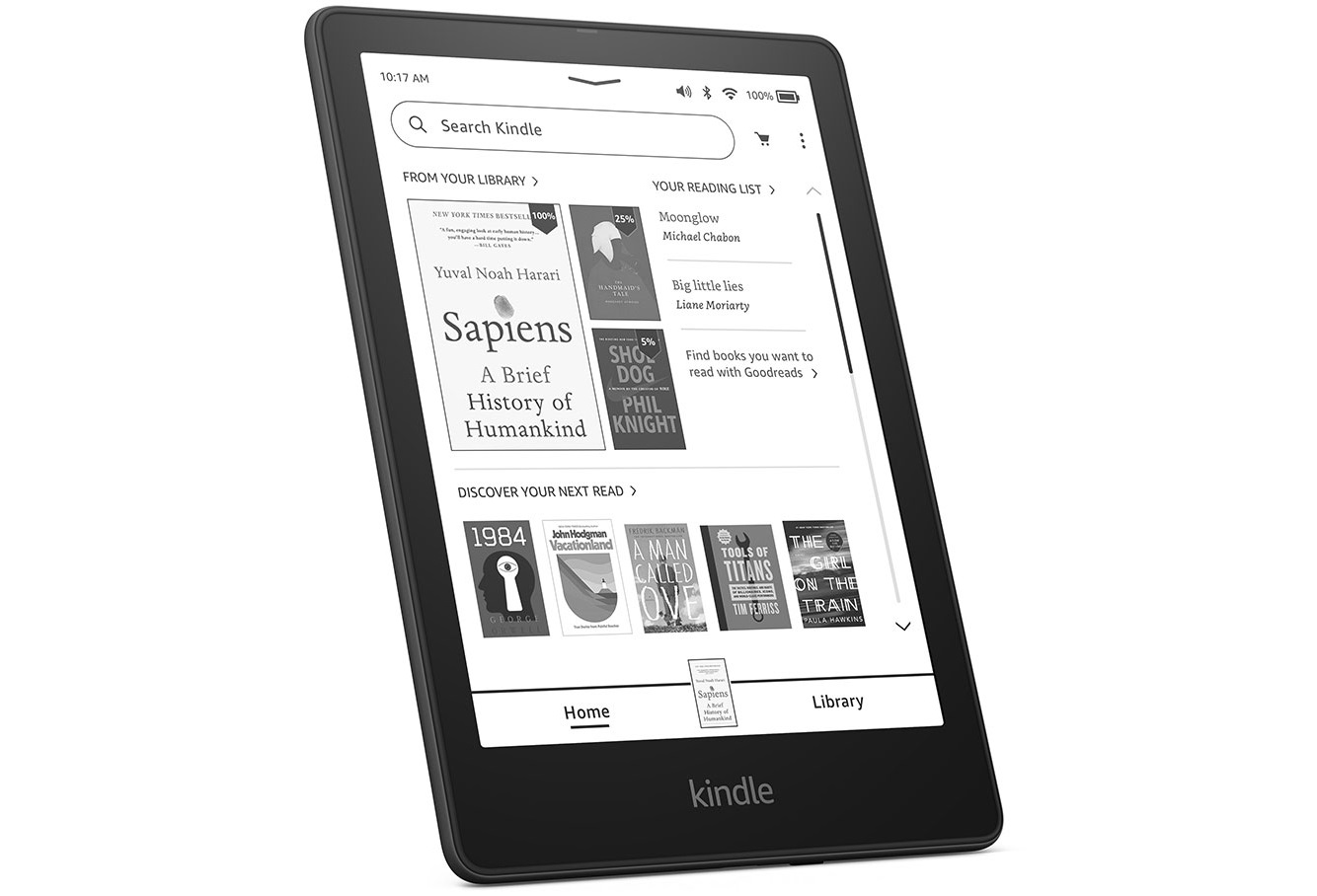 Электронная книга Amazon Kindle PaperWhite 5 (2021) 8Gb black Ad-Supported  - отзывы покупателей на Мегамаркет