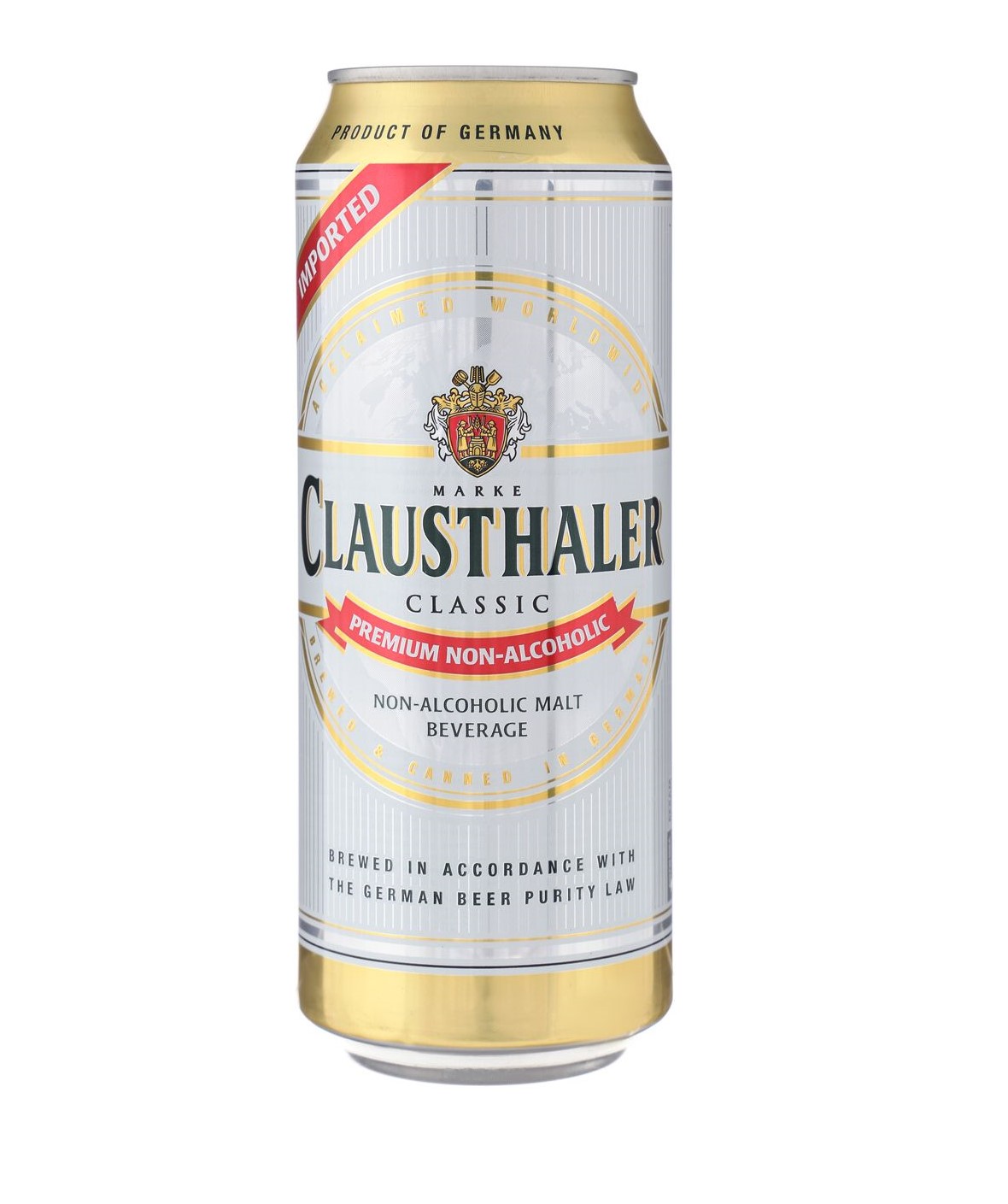Пиво Clausthaler безалкогольное в банке 0.5 л