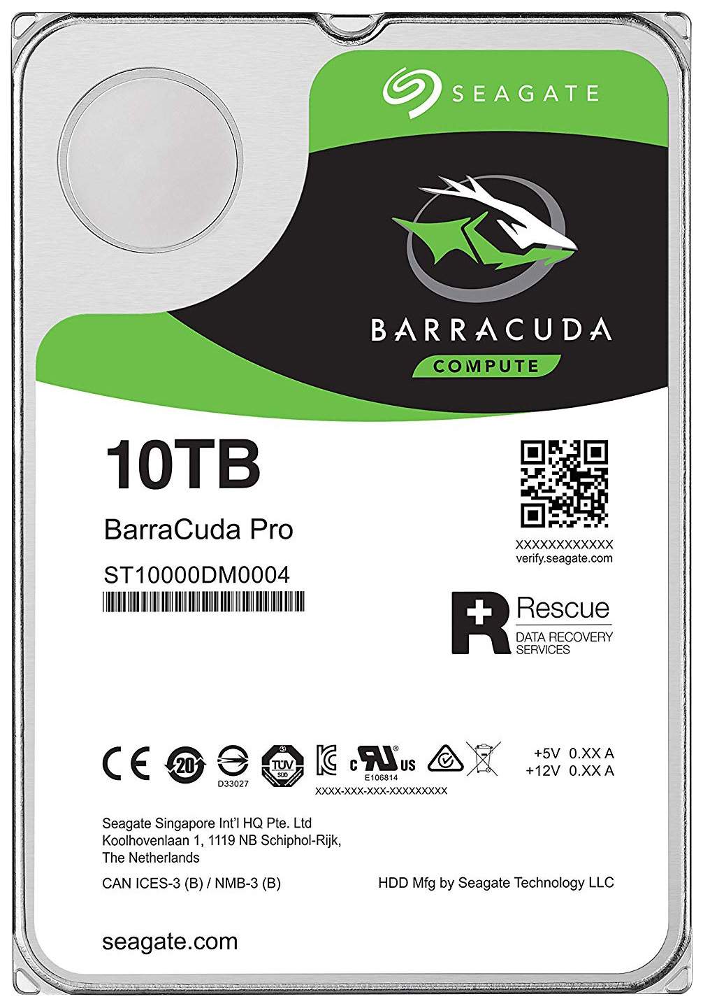 Жесткий диск Seagate BarraCuda Pro 10ТБ (ST10000DM0004) - купить в Sellsbery, цена на Мегамаркет