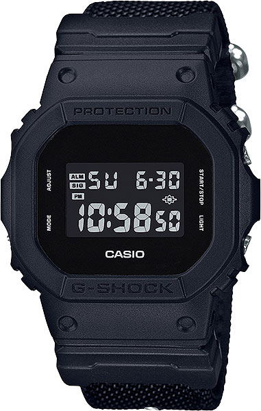 Наручные часы Casio G-Shock DW-5600BBN-1E с хронографом - купить, цены на Мегамаркет