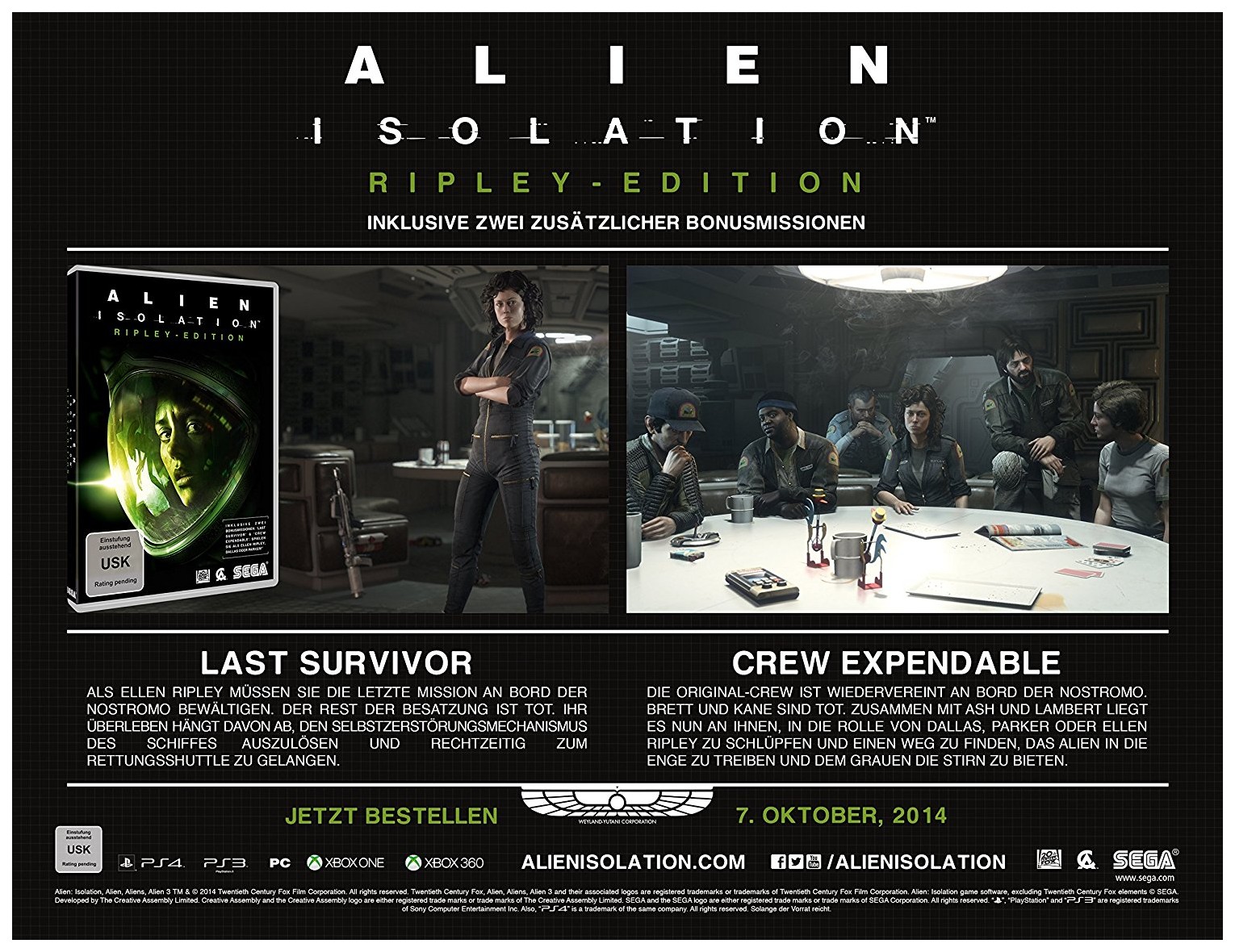 Игра Alien: Isolation. Ripley Edition для PlayStation 3 – купить в Москве,  цены в интернет-магазинах на Мегамаркет