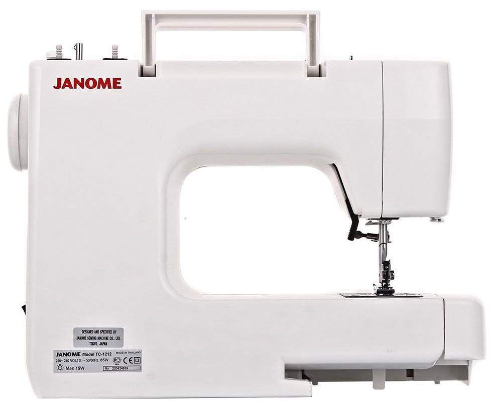 Швейная машина Janome TC 1212, купить в Москве, цены в интернет-магазинах  на Мегамаркет