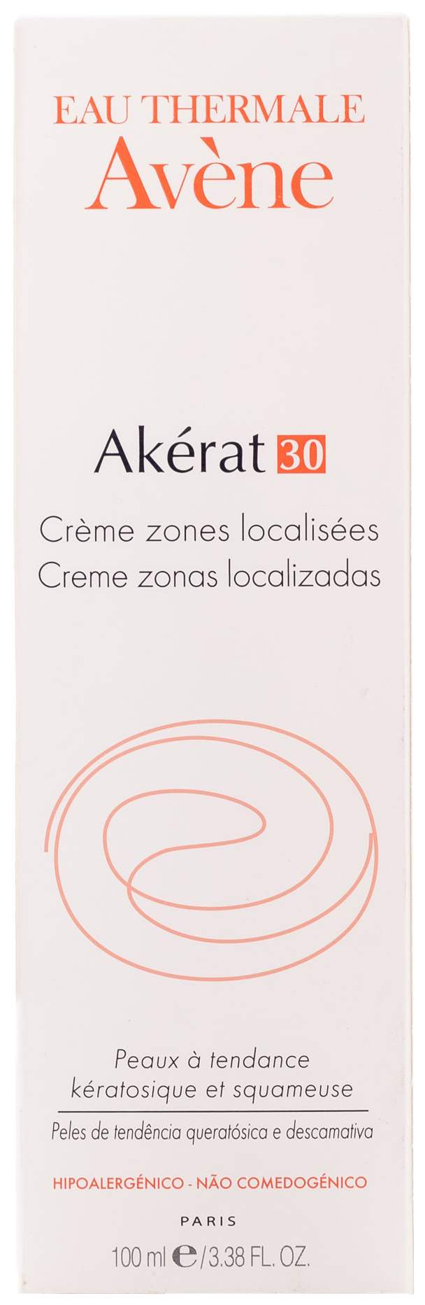 Средство для тела Avene Akerat Cream на зоны с уплотнением и шелушением 100 мл