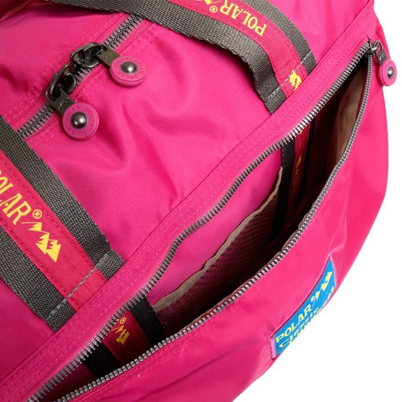 Дорожная сумка Polar П1288-15 розовая 41 x 26 x 14