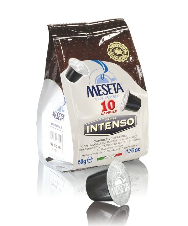 Капсулы Meseta intenso для кофемашин Nespresso 10 капсул - купить в М.видео, цена на Мегамаркет