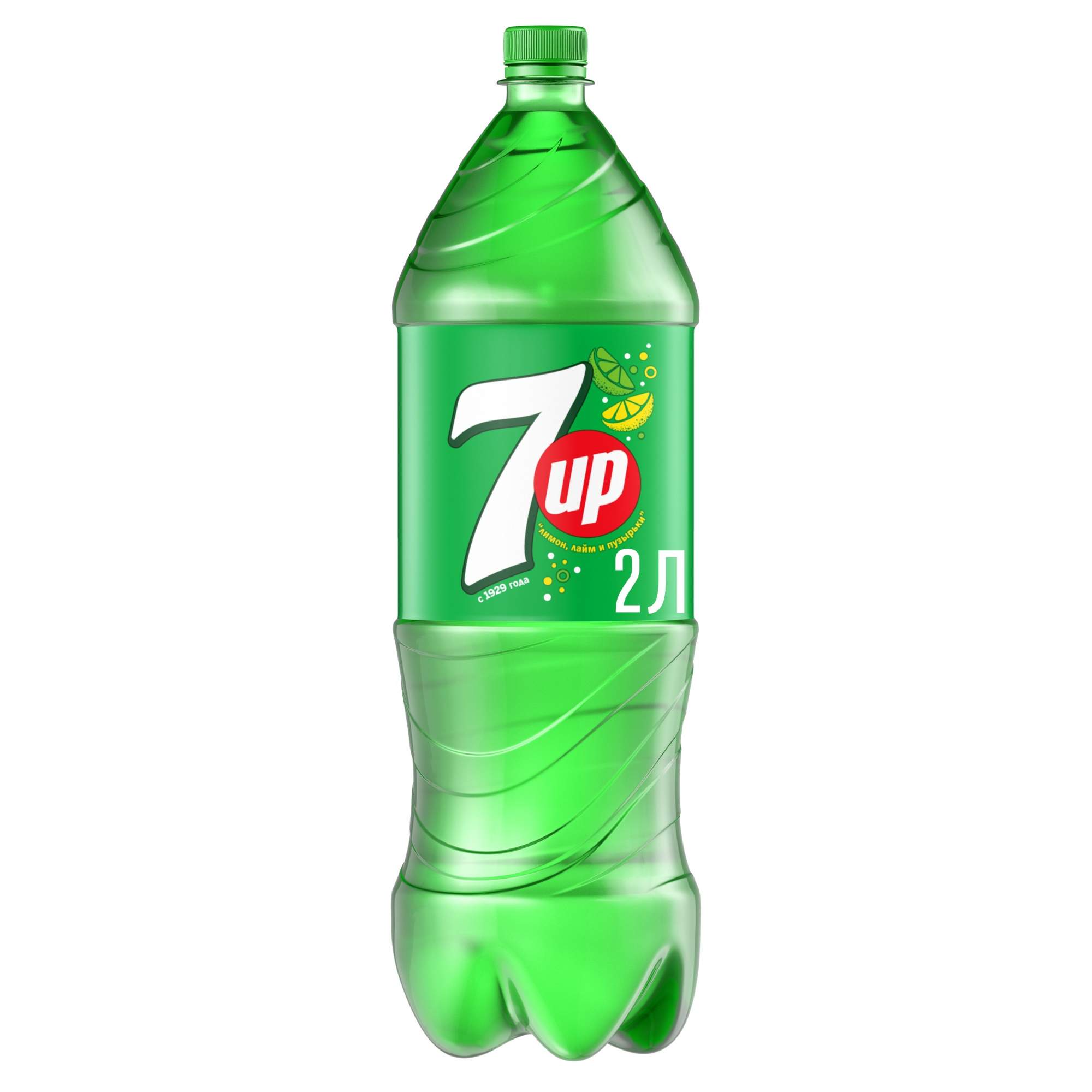 Напиток сильногазированный 7Up лимон и лайм 2 л