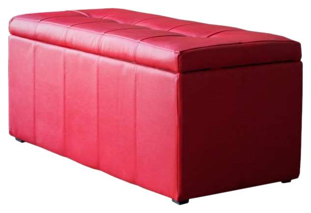 Банкетка-сундук Dreambag Лонг 100х46х46 красный