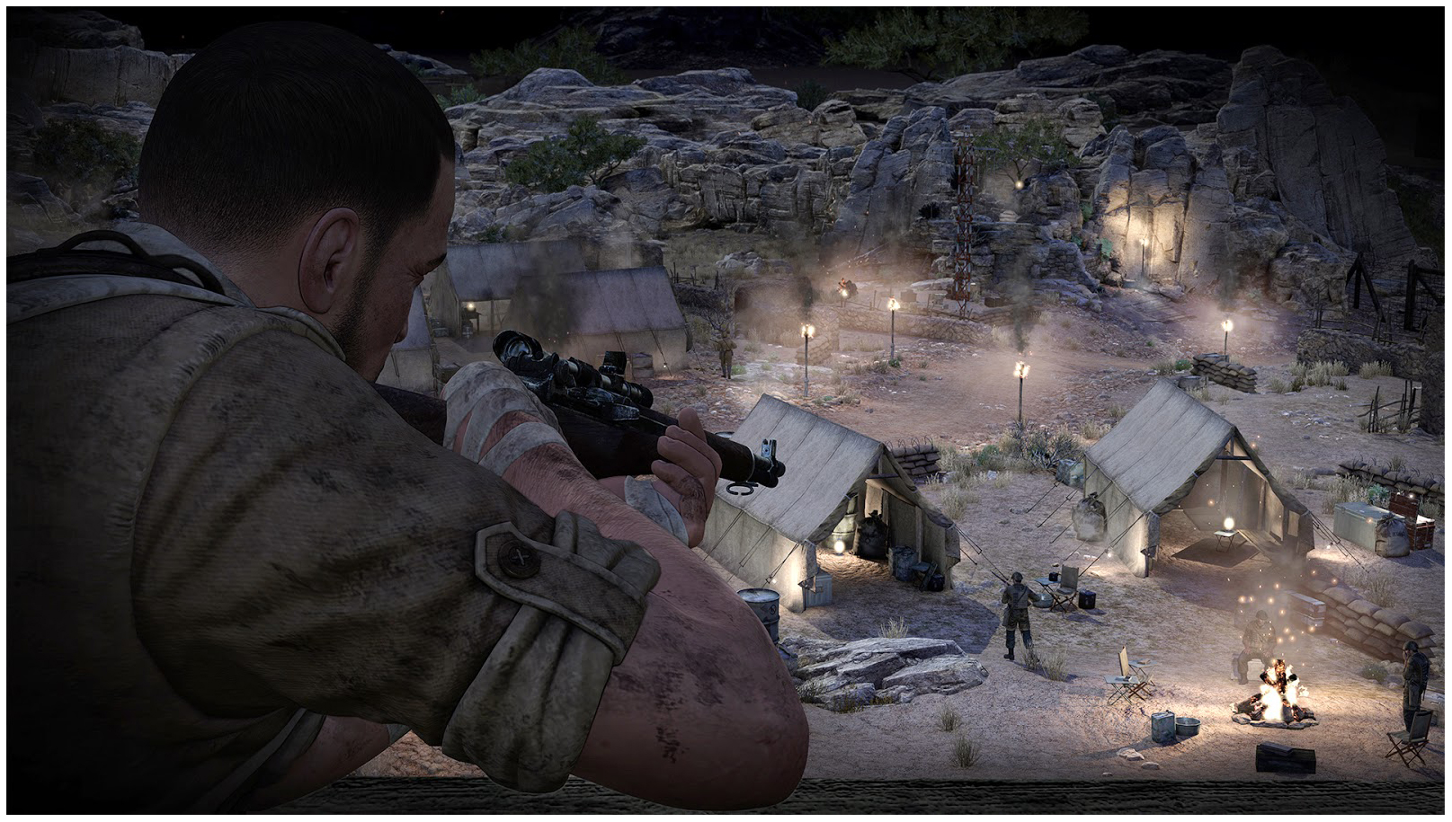 Одиночные игры с сюжетом на пк. Снайпер Элит 3. Sniper Elite III (2014). Sniper Elite v3. Игра Sniper Elite 3.