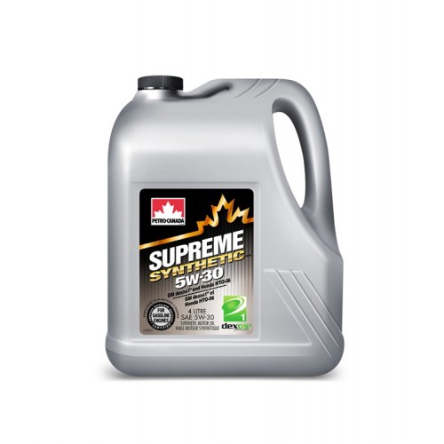 Фотография Моторное масло Petro-canada Supreme Synthetic 5W-30 4л №1