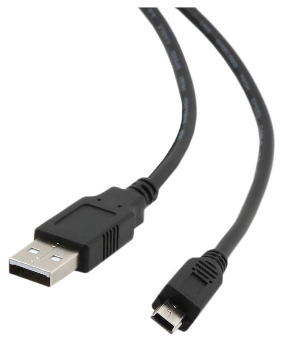 Кабель Cablexpert miniUSB 1.8м Black - купить в Клавторг FBS, цена на Мегамаркет