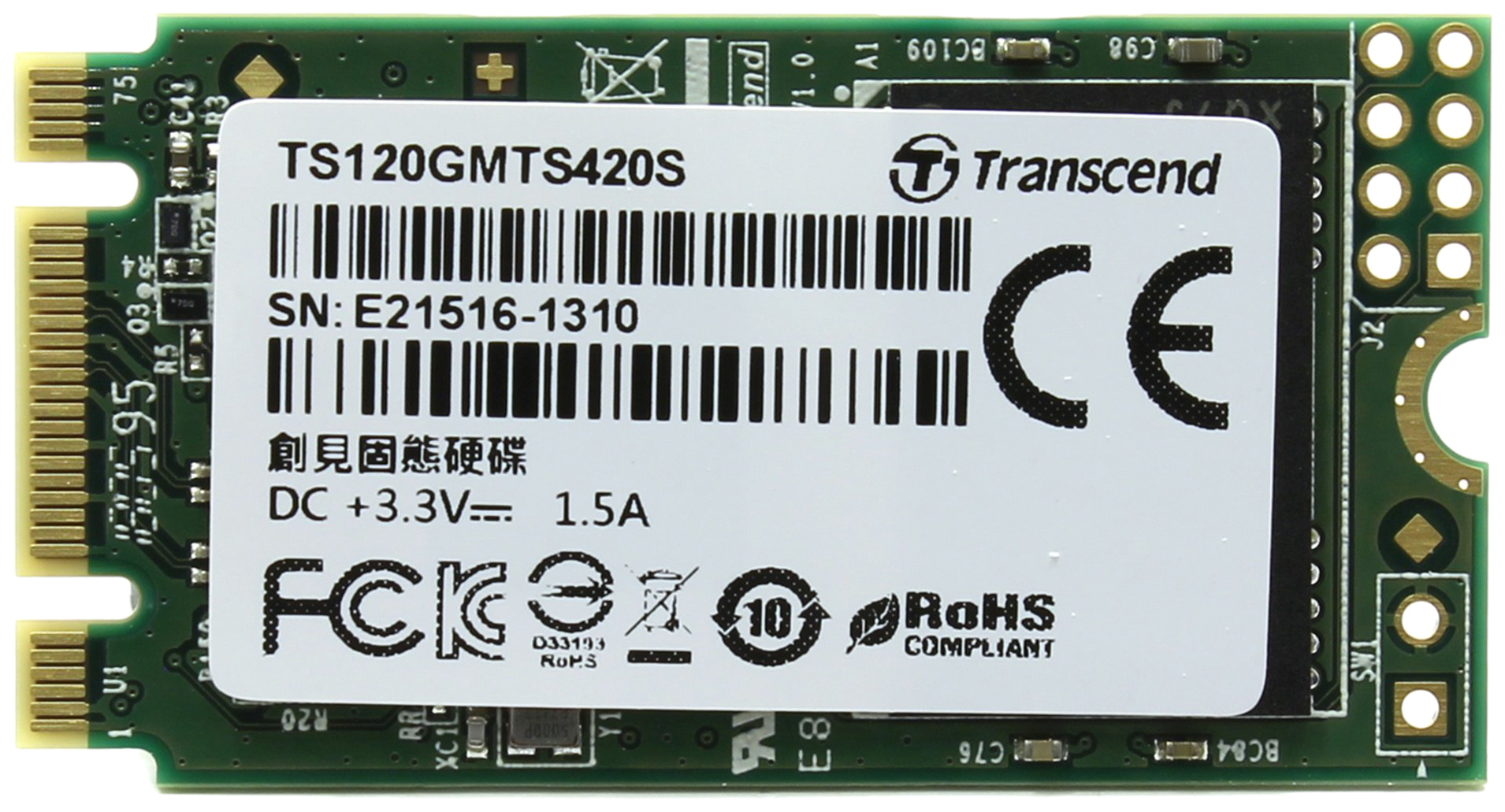 SSD накопитель Transcend MTS420S M.2 2242 120 ГБ (TS120GMTS420S) - купить в Ситилинк, цена на Мегамаркет