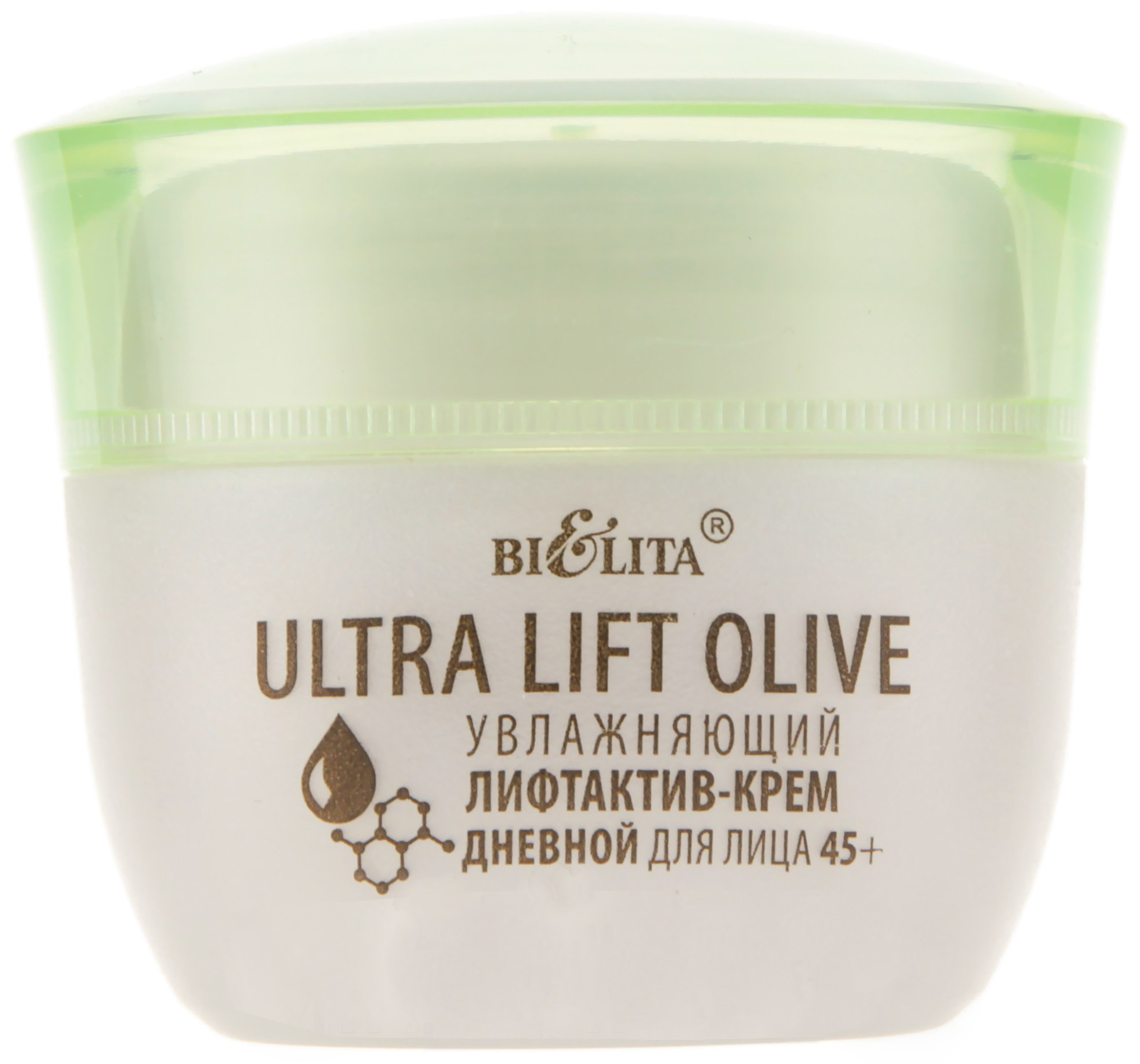 Крем для лица Bielita Ultra Lift Olive Увлажняющий лифтактив 45+ 50 мл