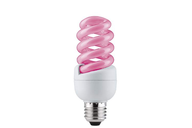 Лампа энергосберегающая Spirale 15W E27 Красный 88088