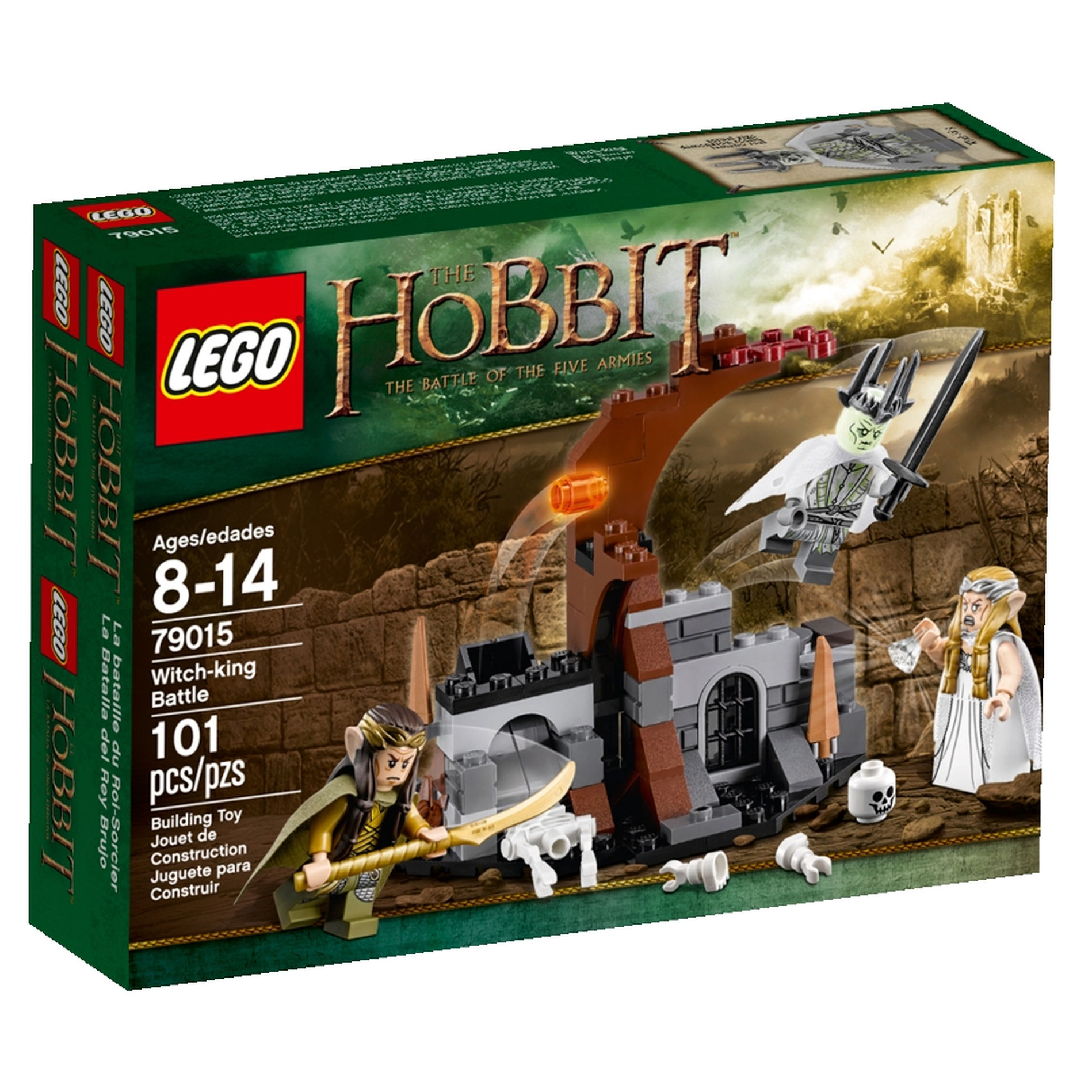 Купить конструктор LEGO Lord of the Rings and Hobbit Битва Короля-чародея  (79015), цены на Мегамаркет | Артикул: 100000075982