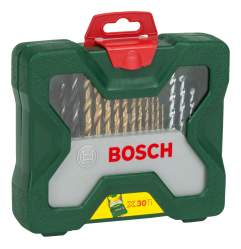 Наборы бит и сверл для дрелей, шуруповертов Bosch Titanium 30 2607019324