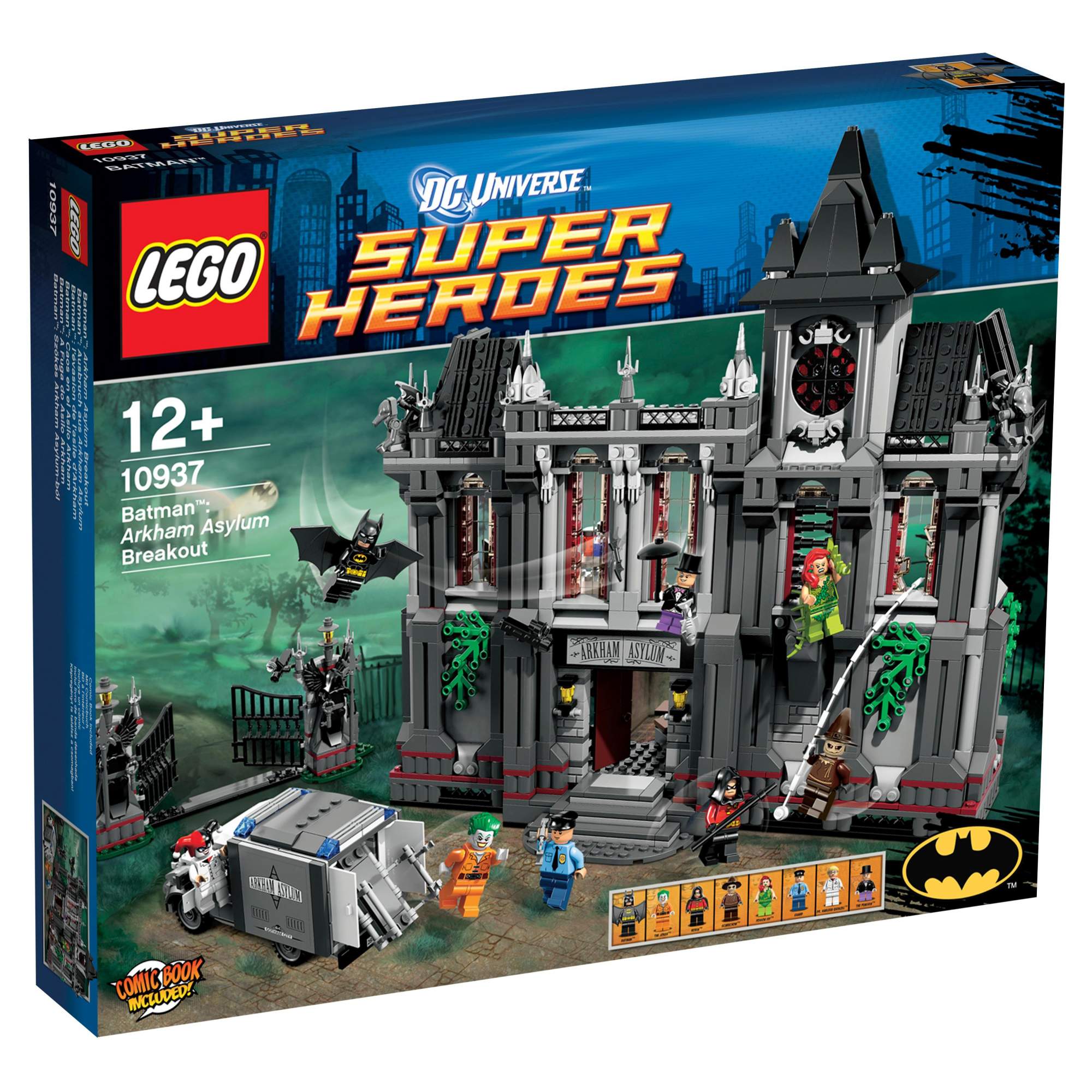 Конструктор LEGO DC Comics Super Heroes Бэтмен: Побег из Аркхэм Эсайлум  (10937) - купить в Москве, цены на Мегамаркет | 100000093482